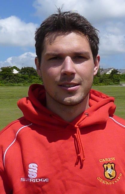 Tim Hicks cracked a boundary laden 87 for Carew